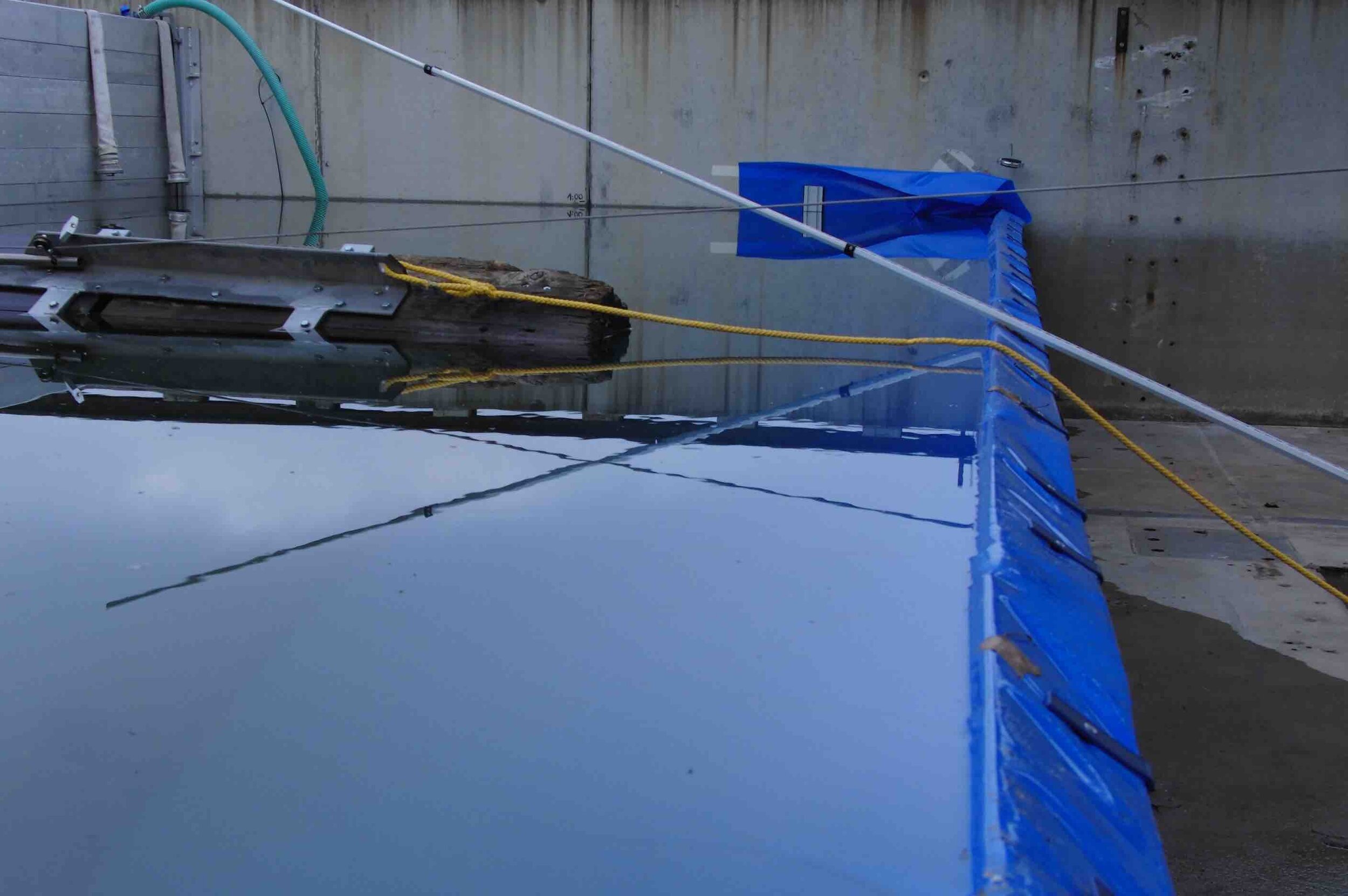 Inero debris impact test